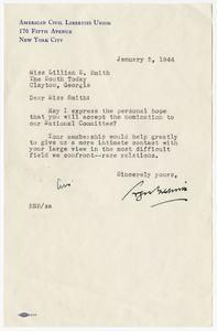 Unidentified Correspondence, 1944
