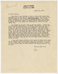 Griffin, John Howard (Journalist) - Folder 4, 1964