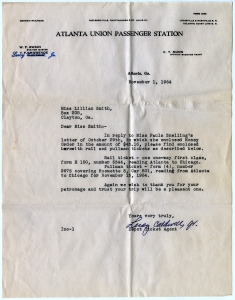 Atlanta Union Passenger Station, 1954