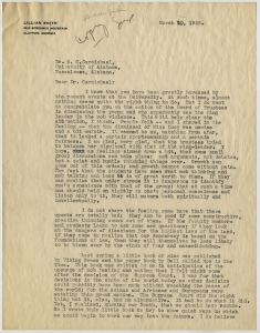 Carmichael, O. C. - President, University of Alabama, 1956