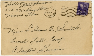 Johnson, Willie Mae, 1942-1943