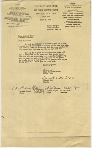 Phelps-Stokes Fund, 1965
