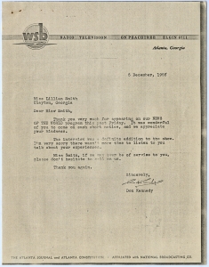 WSB Radio and Television, 1955