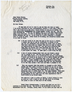 Duplicates of Correspondence in ms1283 - Folder 1, 1955-1959
