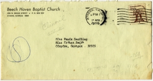 Griffith, Dr. James N. - Pastor, Beech Haven Baptist Church (Athens, GA), 1978