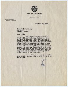 Hedgeman, Anna A. - Assistant to the Mayor (New York, NY), 1956