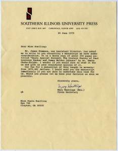 Illinois, Southern Illinois University Press, 1979