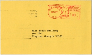 Johnson, Thomas L. - Assistant Librarian, University of South Carolina, 1977