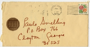 Rawls, Eugenia (Mrs. Donald Seawell) - Folder 12, 1978