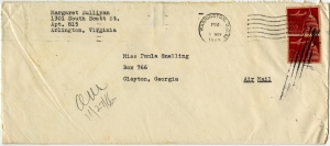 Sullivan, Margaret S., PhD - Literary scholar - Folder 1, 1966-1967