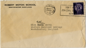 Robert Moton School, 1955