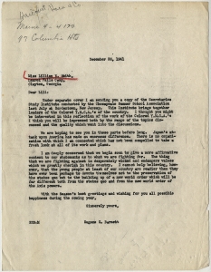 Smith, Lillian E. - Folder 1, 1941-1946
