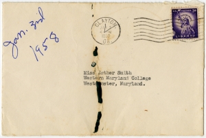 Smith, Esther - Folder 7, 1958