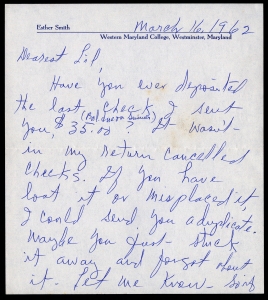 Smith, Lillian E., Author - Folder 11, 1955-1960