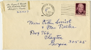 Barnett, Bertha "Bird" (Mrs. Eugene), 1972