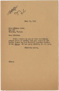 Lillian Smith letters, including information on the release of Killers of the Dream