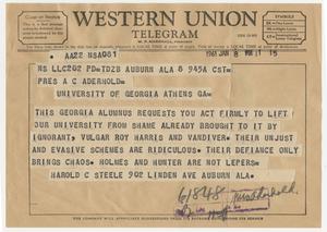 Telegrams Supporting (Originals)