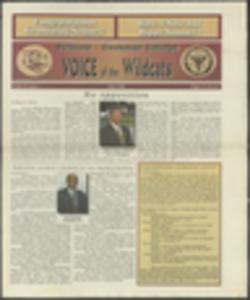 Voice of the Wildcats Newsletter, April 1998