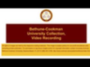 Mrs. Rosa Parks' Visit to Bethune-Cookman College, circa 1995