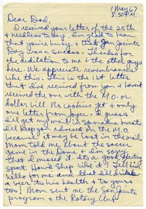 [Letter from Douglas M. Herrera to John J. Herrera - 1967-05-01]