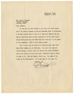 [Letter from B. D. Serna to John J. Herrera - 1964-12-02]
