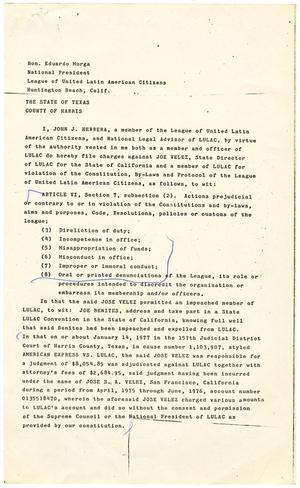 [Deposition by John J. Herrera - 1977-08-19]