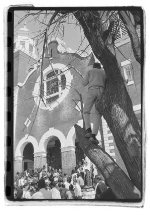 Selma to Montgomery March at Brown Chapel A.M.E. Church, Selma, Alabama 1965