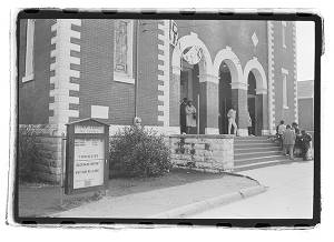 Selma to Montgomery March at Brown Chapel A.M.E. Church, Selma, Alabama 1965