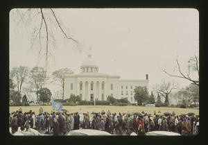 Civil rights demonstration in Montgomery, Alabama, March 17, 1965