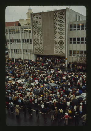 Civil rights demonstration in Montgomery, Alabama, March 17, 1965