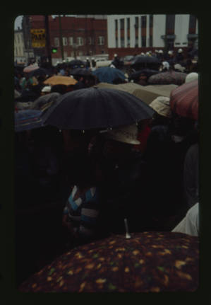 Civil rights demonstration in Montgomery, Alabama, March 17, 1965