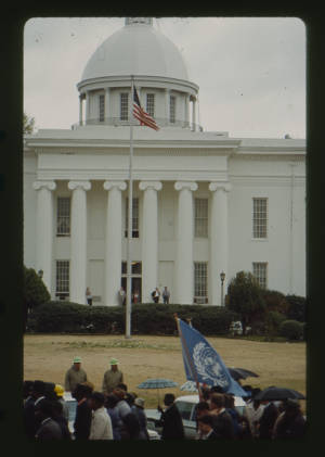 Civil rights demonstration in Montgomery, Alabama, March 17, 1965