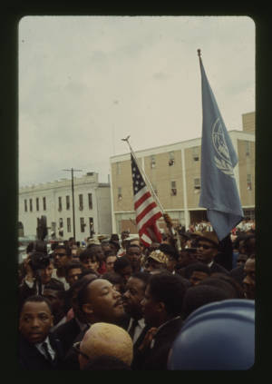 Civil rights demonstration in Montgomery, Alabama, March 17, 1965