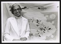 [Rosa Parks, half-length portrait, standing in front of a quilt] [graphic] /