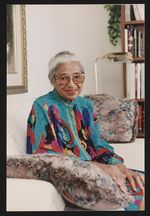 [Rosa Parks at her home in Detroit, Michigan] [graphic] /