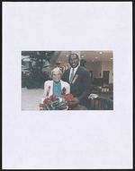 [Rosa Parks with NAACP leader and civil rights activist Willis Edwards, at the Troy University's Rosa Parks Library and Museum ground breaking ceremony, Montgomery, Alabama, 1998] [graphic].