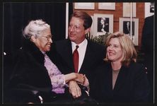 [Rosa Parks with Vice President Al Gore and Tipper Gore during Congressional Gold medal ceremony] [graphic] /