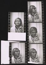 [Portraits of Rosa Parks taken at her birthday party and tribute organized by Detroit friends O'Neil Swanson and Louise Tappes, 1981] [graphic] /