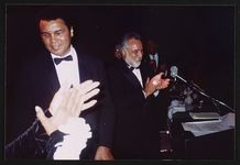 [Muhammad Ali being honored at a Brotherhood Crusade tribute to Rosa Parks and Ali, Los Angeles, California, 1994] [graphic].