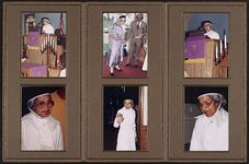 [Rosa Parks, in deaconess dress, during service, likely at St. Matthew AME Church, Detroit, Michigan] [graphic].