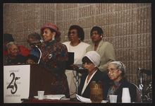 [Speakers at a session of the Congressional Black Caucus Foundation, 25th Legislative Conference, Washington, D.C., Sept., 1995] [graphic].
