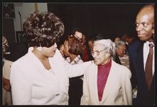 [Rosa Parks and others at the Congressional Black Caucus fashion show, Washington, D.C., 1995] [graphic].