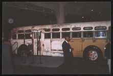 [Reception celebrating Rosa Parks and the acquisition of the bus on which Parks was arrested, Henry Ford Museum & Greenfield Village, Dearborn, Michigan] [graphic].