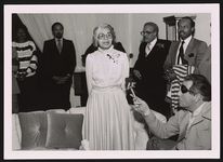 Rosa Parks with Dr. Benjamin Hooks, Los Angeles, CA [graphic].