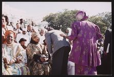 [Dr. Delois Blakely, Elaine Steele and others at the Million Man March, Washington, D.C., 1995] [graphic].