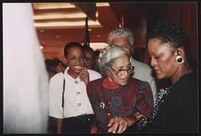 [Rosa Parks with other attendees at the National Political Congress of Black Women, Washington, D.C., 1993] [graphic].