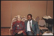 [Rosa Parks with Standley Brady at the National Political Congress of Black Women, Washington, D.C., 1993] [graphic].