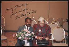 [Rosa Parks with Standley Brady at the National Political Congress of Black Women, Washington, D.C., 1993] [graphic].