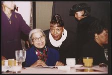 [Rosa Parks with other attendees at the National Political Congress of Black Women, Washington, D.C., 1995] [graphic].