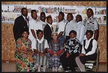 [Pathways to Freedom African dress event, Detroit, Michigan, sponsored by the Rosa & Raymond Parks Institute for Self-Development] [graphic].